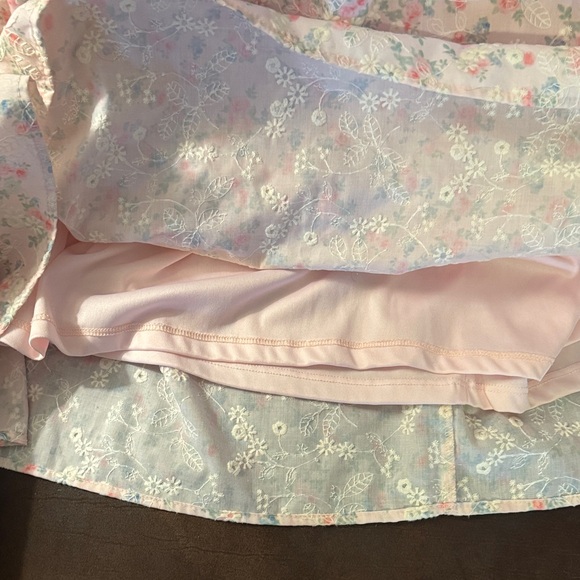 Altar'd State Floral Maxi Skirt in Light Pink - Picture 3 of 5